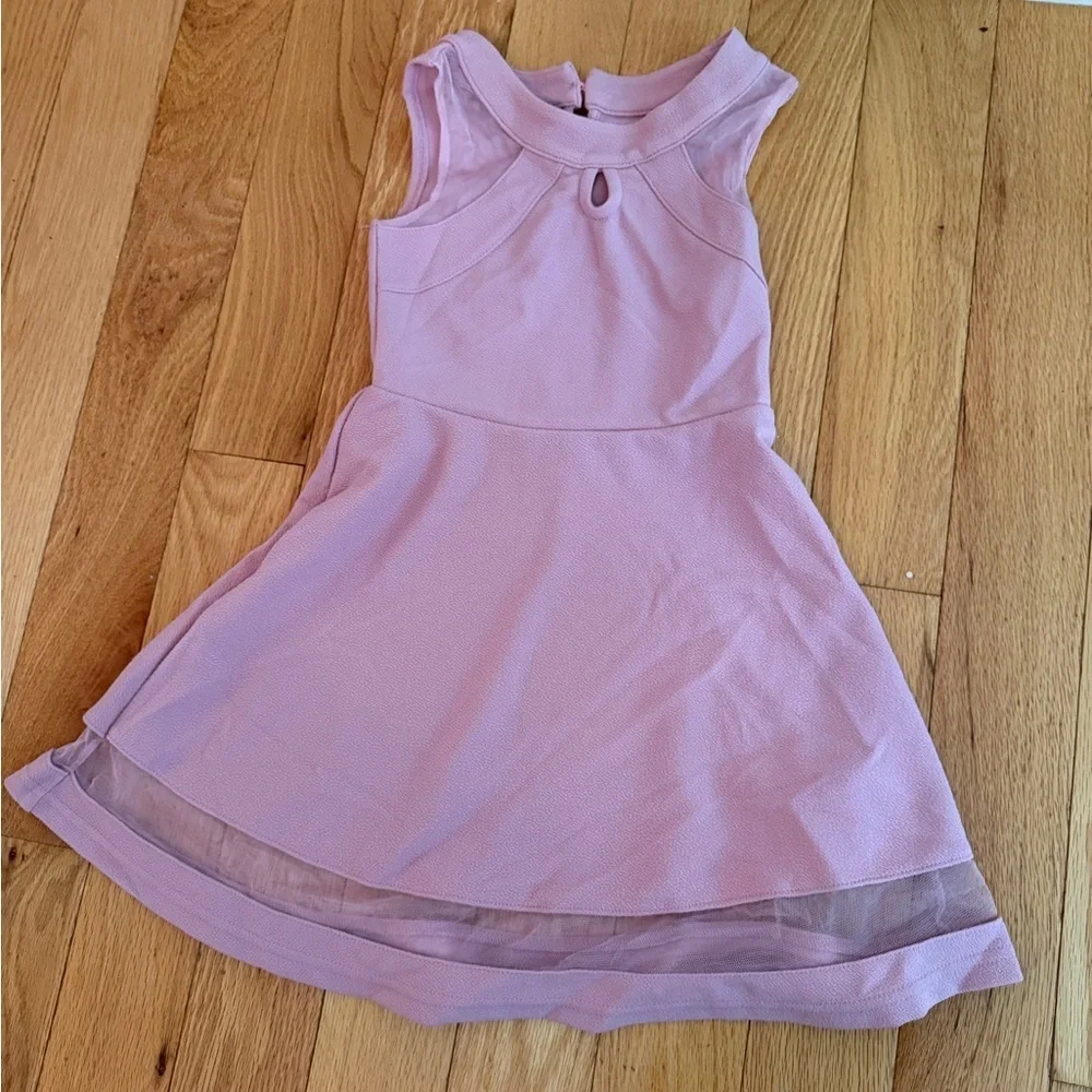 Children’s Place Light Pink Sleeveless Kids Dress